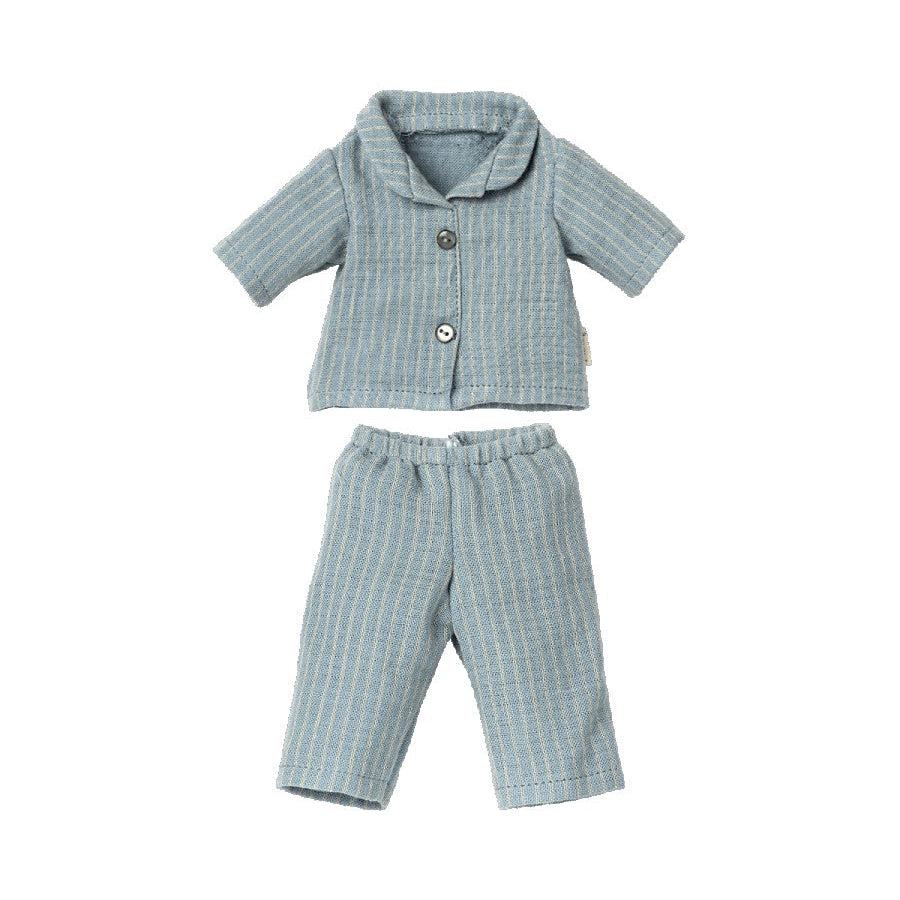 greige Maileg Pyjamas for Teddy Dad