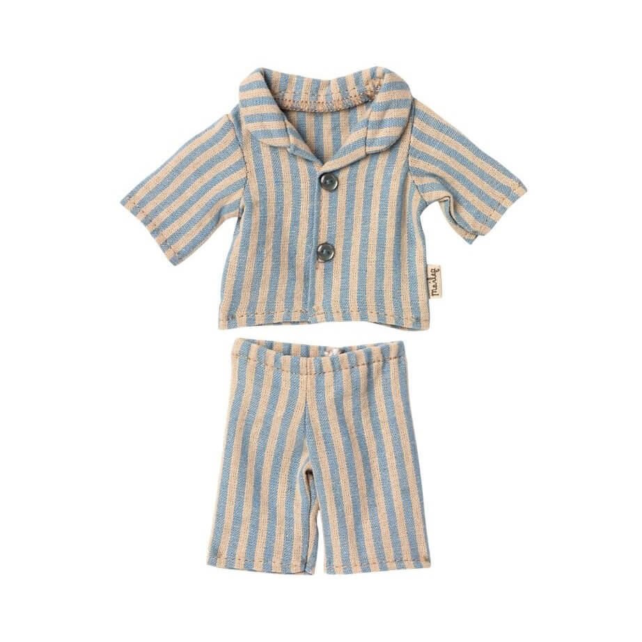 greige Maileg Pyjamas for Teddy Junior
