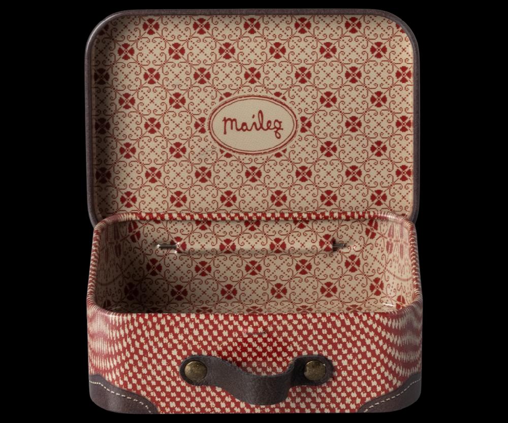 Greige Maileg Suitcase Micro - Red