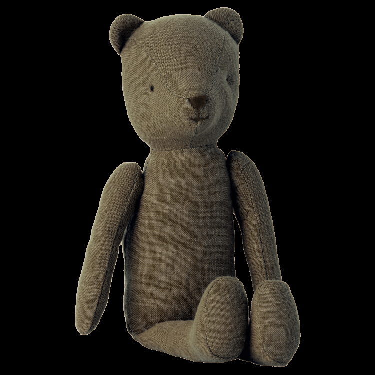 greige Maileg Teddy Dad