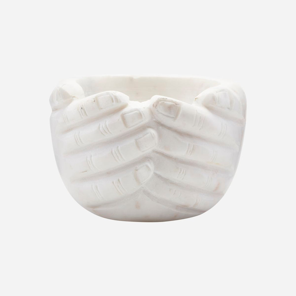 Greige Marble Bowl - Hands - House Doctor Denmark