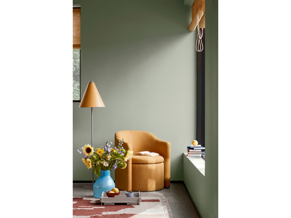 Greige Mouth Blown Vase - Silas - Broste Copenhagen