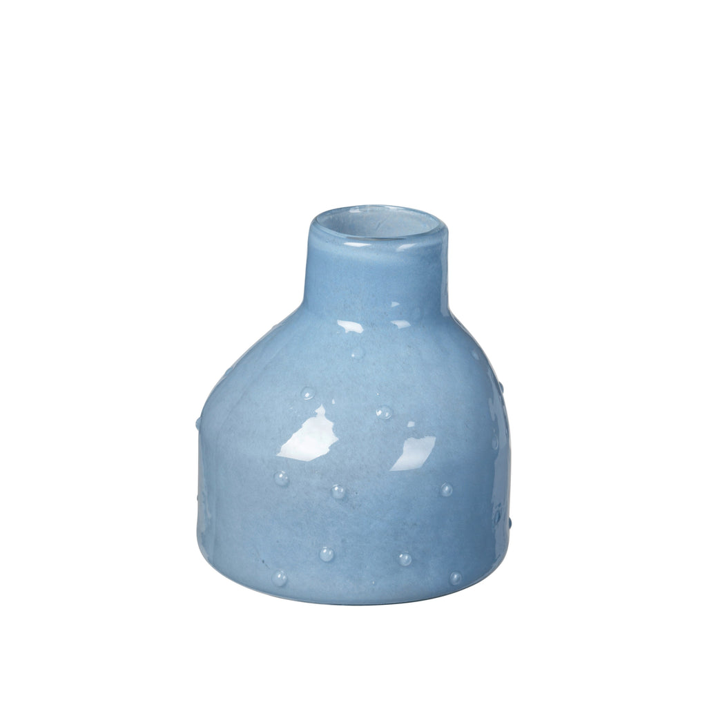 greige Mouth Blown Vase - Silas - Broste Copenhagen