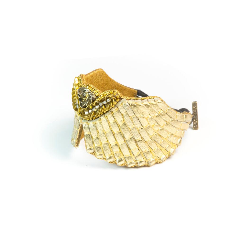 greige Nahua Angy Bracelet - Gold