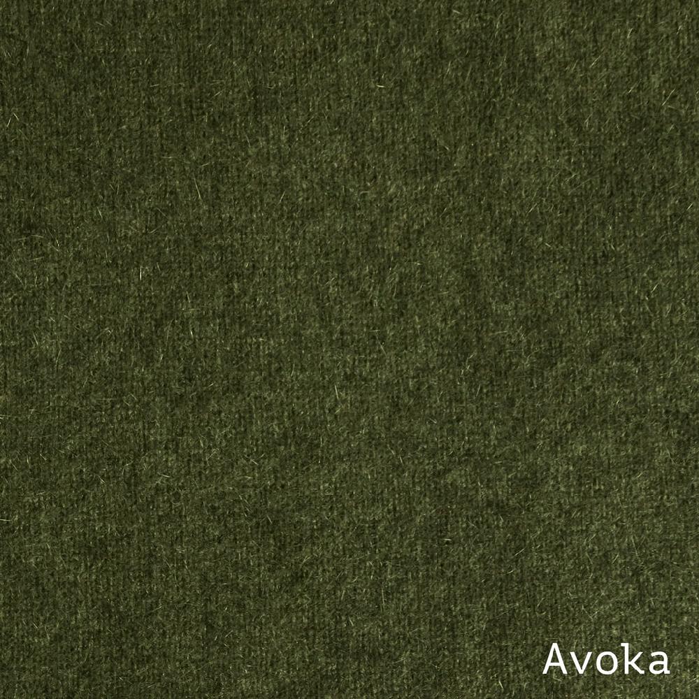 Greige Noble Wilde Possum Merino Rib Scarf