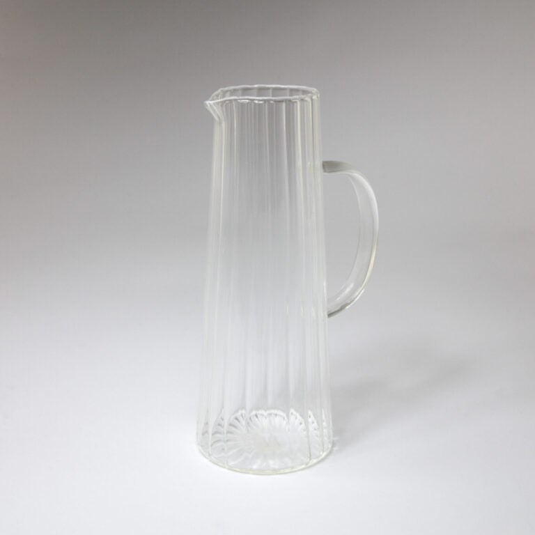 Greige Octavia Glass Jug - Olsson & Jensen Sweden