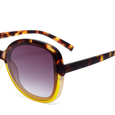 Greige Okkia Sunglasses - Anna - Havana/Yellow