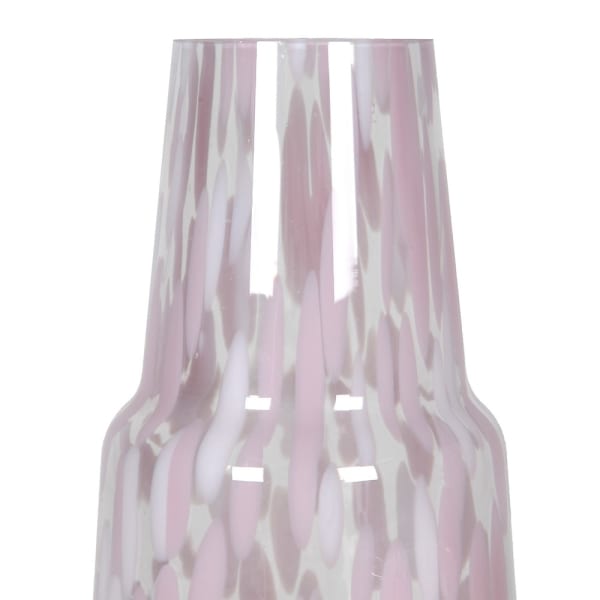 Greige Pink Confetti Carafe And Tumbler Set