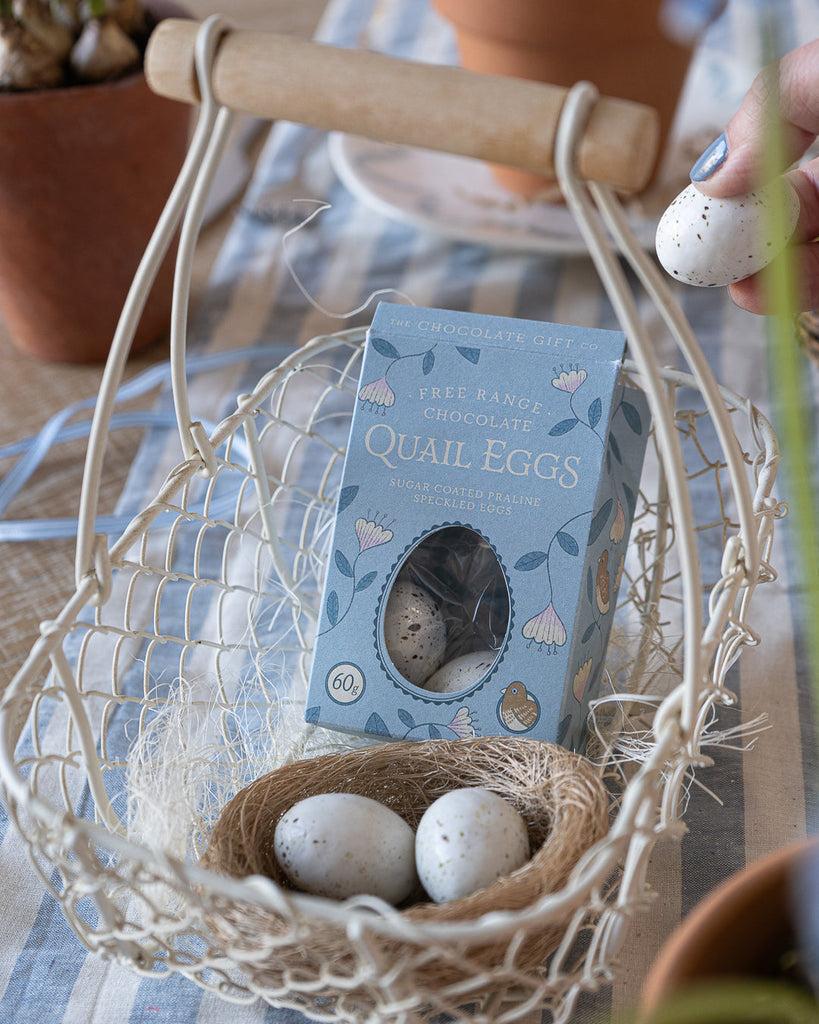 greige Praline Quails Eggs