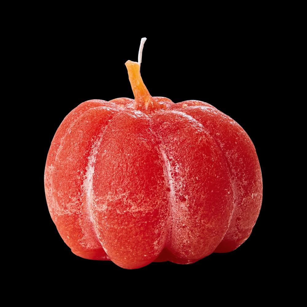 Greige Pumpkin Candle - Ochre Or Dark Ochre