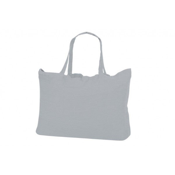 Greige Pure Linen Tote Or Shopper Bag