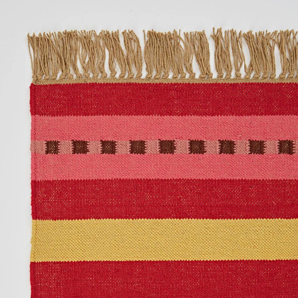 Greige Rug Made From Recycled Plastic Bottles
