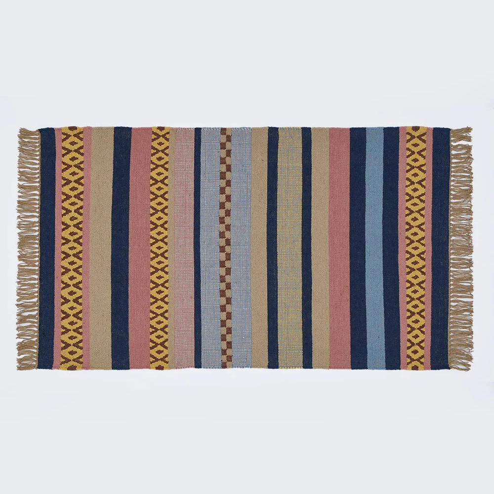 greige Rug Made from Recycled Plastic Bottles