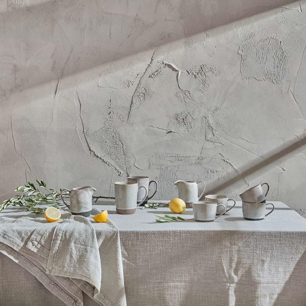 Greige Rustic Glazed Terracotta Mug - Small