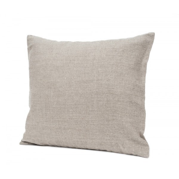 Greige Rustic Linen Cushion Covers
