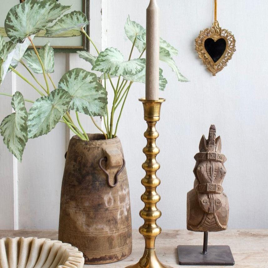 Greige Sacred Heart Mirror