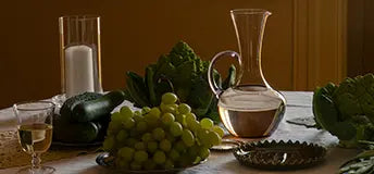 Greige Scalloped Edge Stoneware Bowl - Green