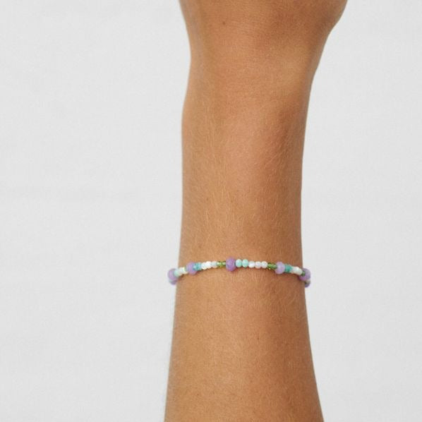 Greige Sea Colour Bracelet - Gold - Pernille Corydon