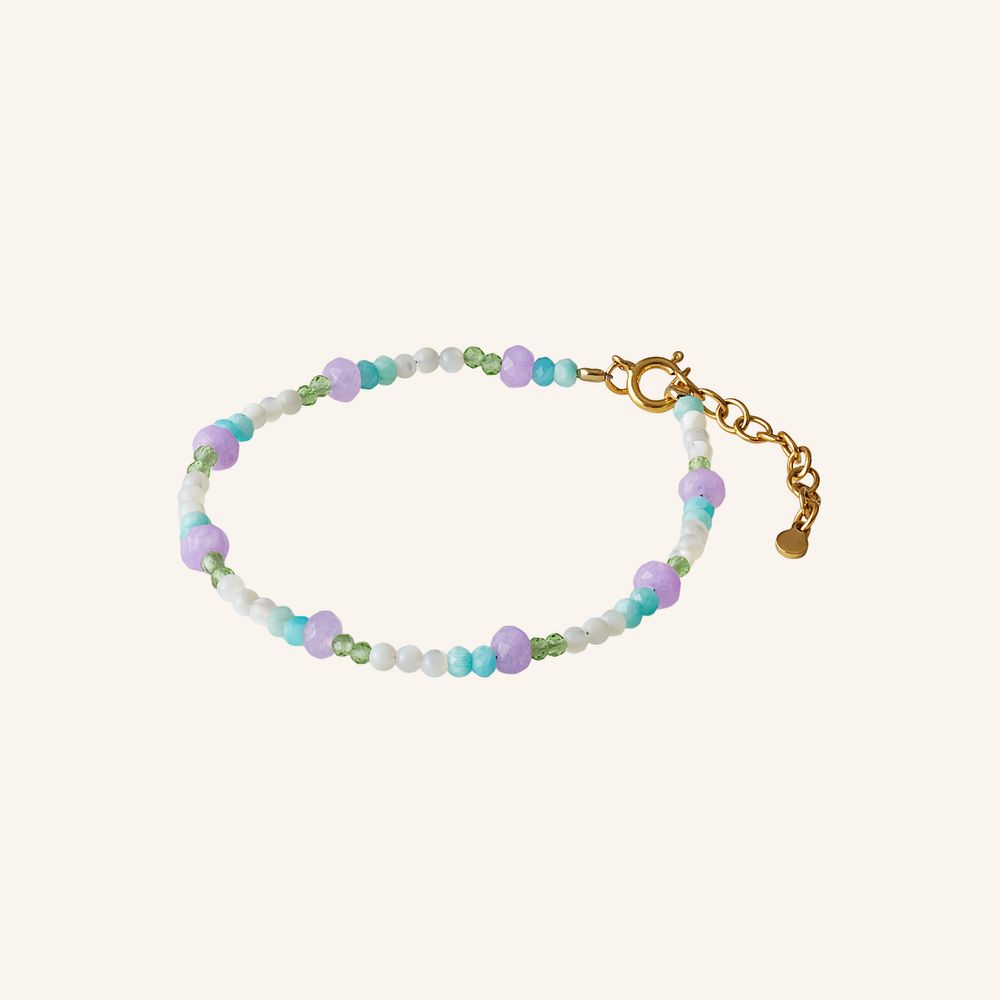 greige Sea Colour Bracelet - Gold - Pernille Corydon