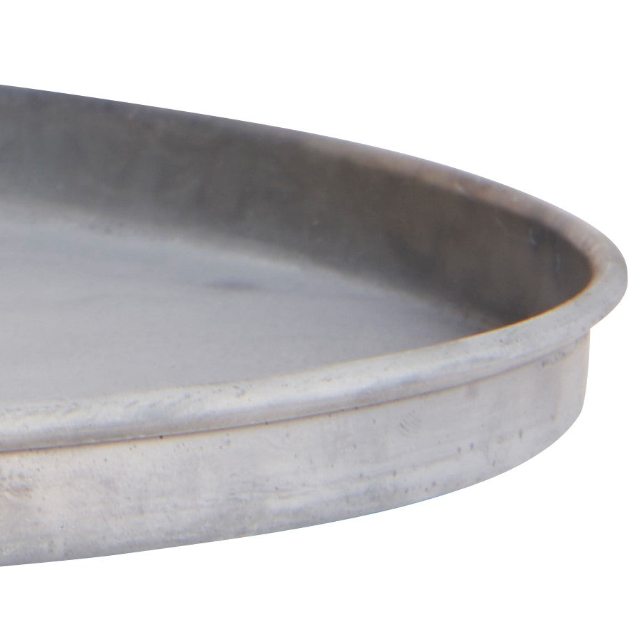 Greige Simple Rustic Zinc Trays