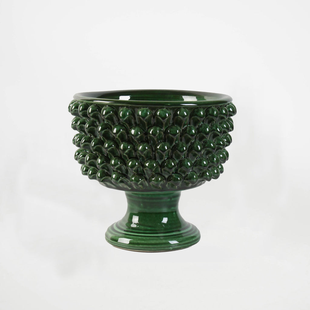 Greige Solanto Bowl - Green - Two Size Options