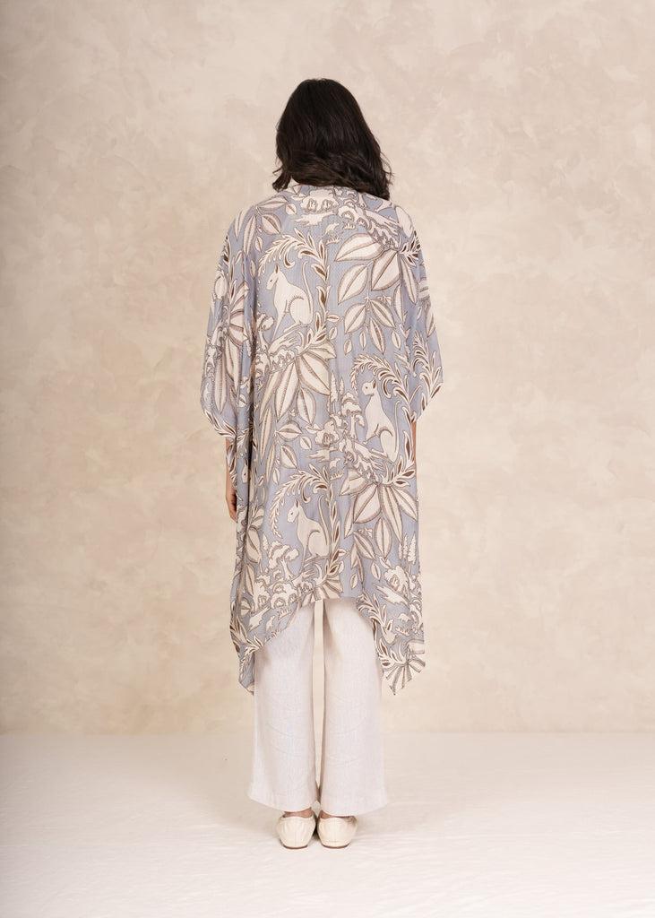 Greige Sphinx Grey Throwover - One Hundred Stars