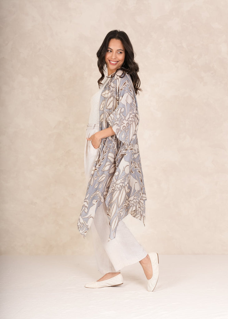 Greige Sphinx Grey Throwover - One Hundred Stars