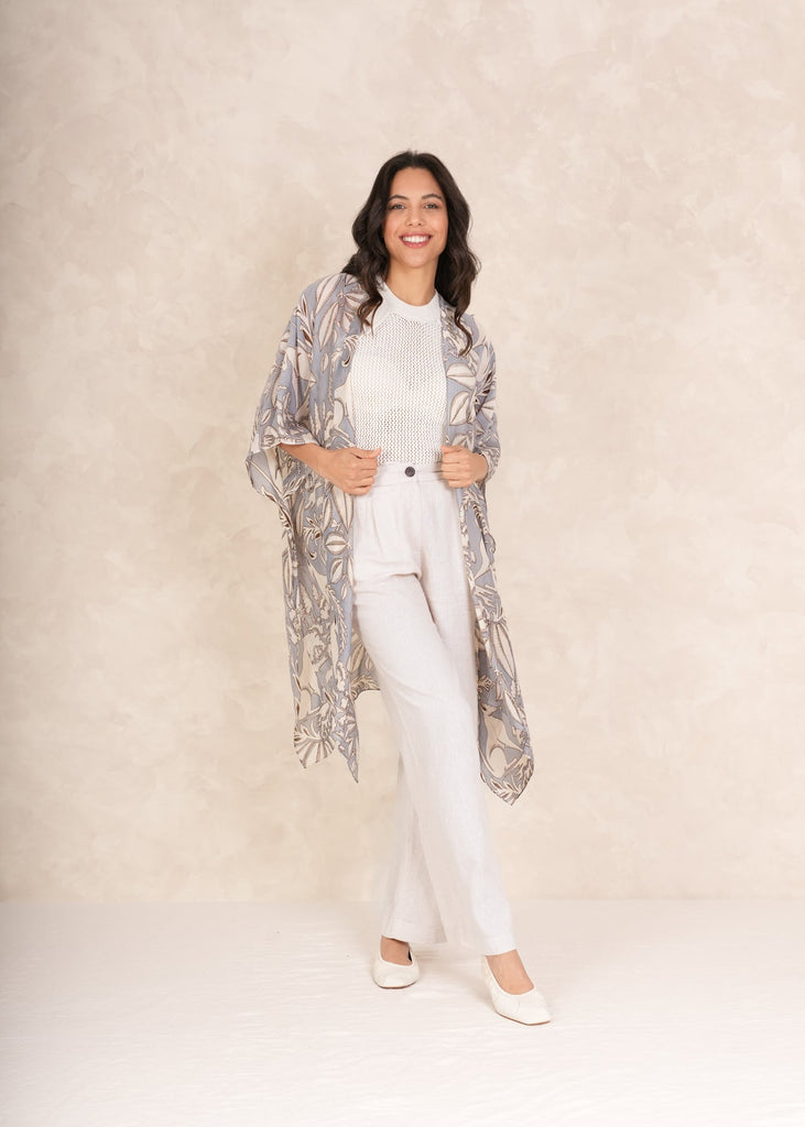 Greige Sphinx Grey Throwover - One Hundred Stars