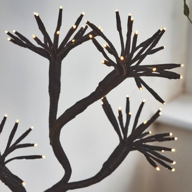 Greige Starburst Branch LED Stake Light