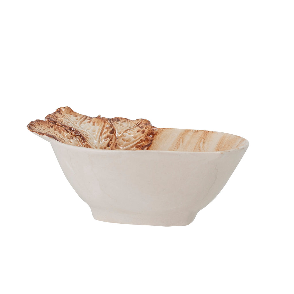 Greige Stoneware Veggie Series - Brown Beetroot Bowl