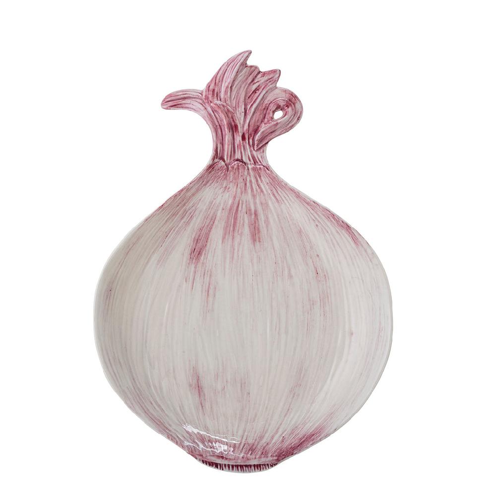 Greige Stoneware Veggie Series - Purple Onion Plate