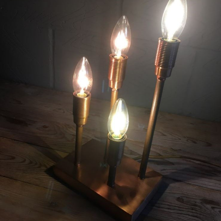Greige Stunning Andersson Copper Lamp - Watt & Veke