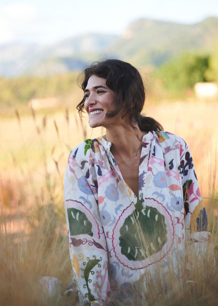 greige Susani Pink Raglan Dress - One Hundred Stars