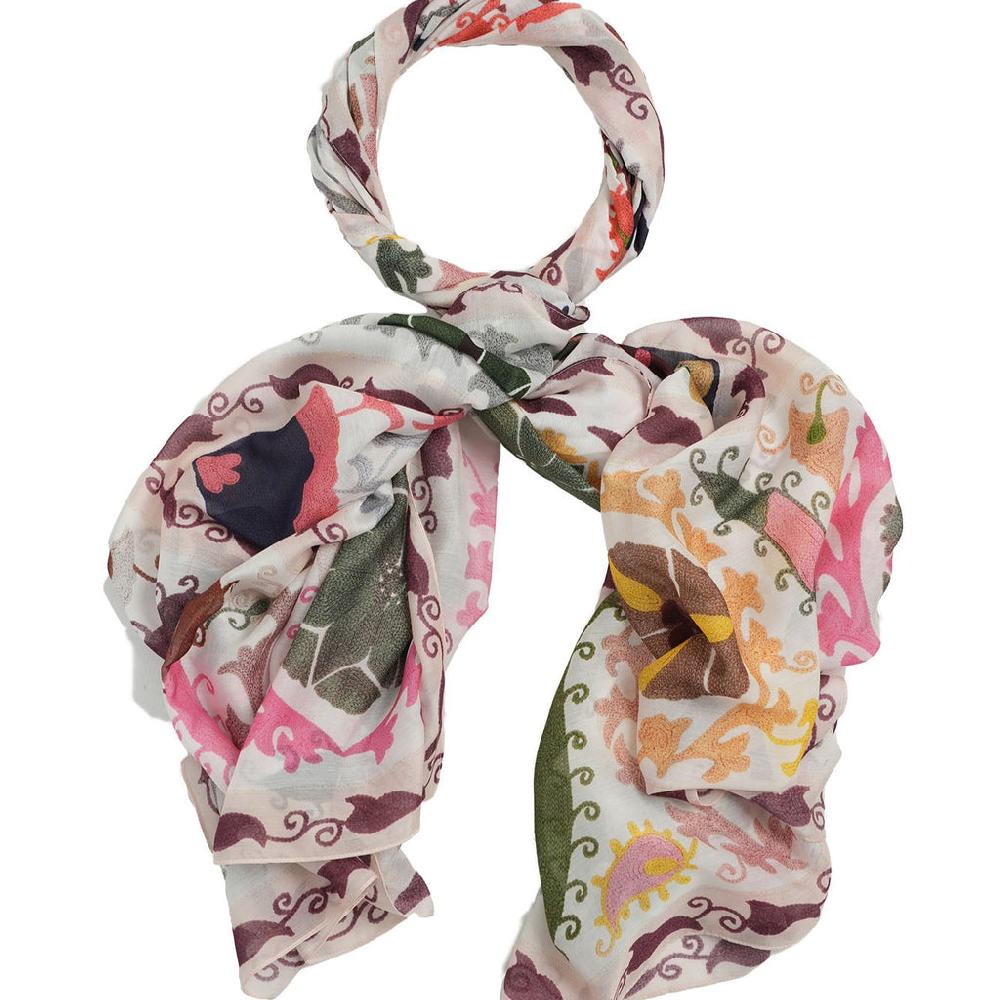 Greige Susani Pink Scarf - One Hundred Stars