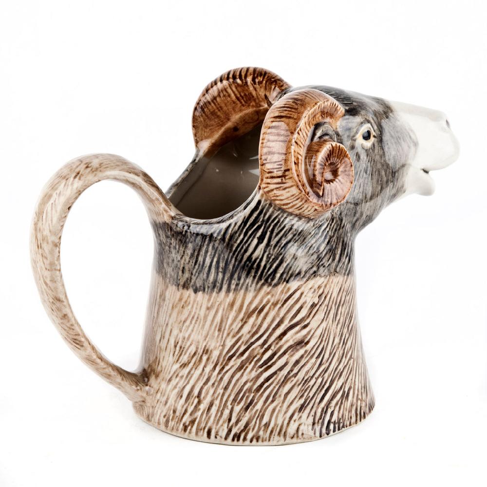 Greige Swaledale Jug - Medium - Quail Ceramics
