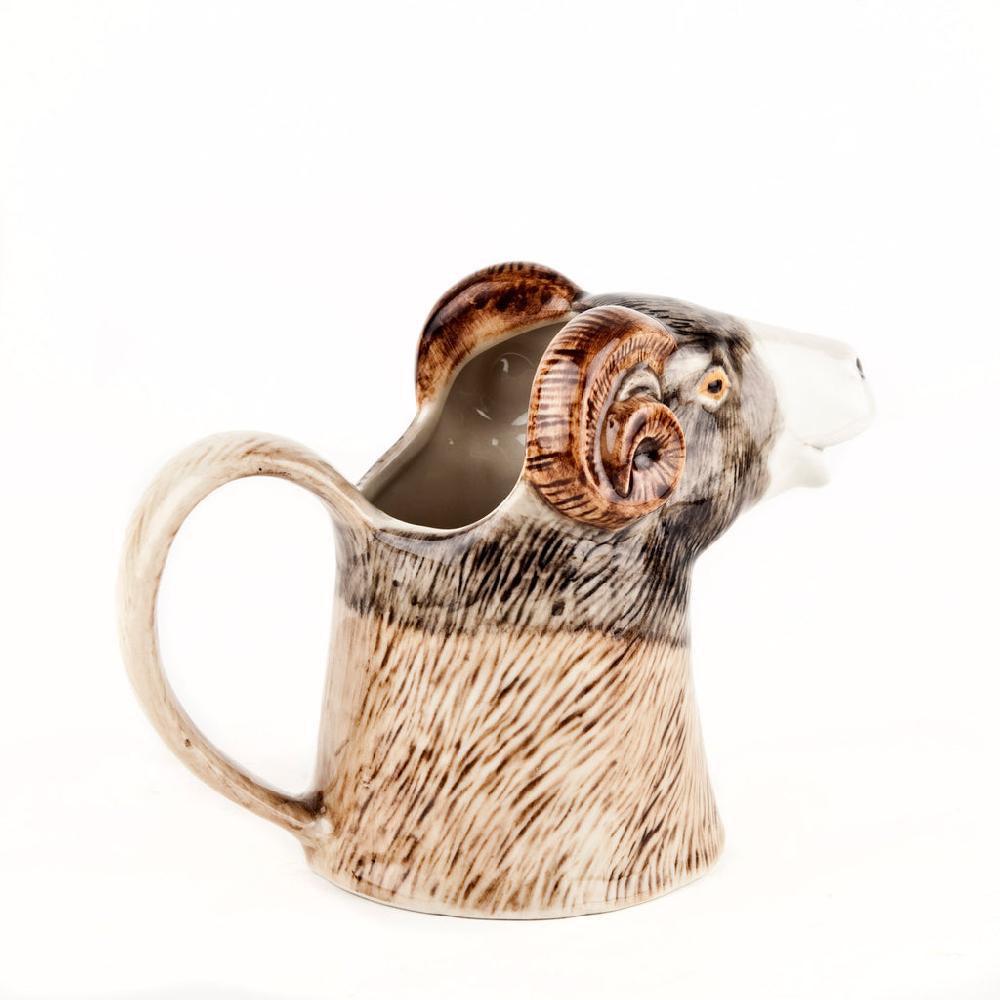 Greige Swaledale Jug - Medium - Quail Ceramics