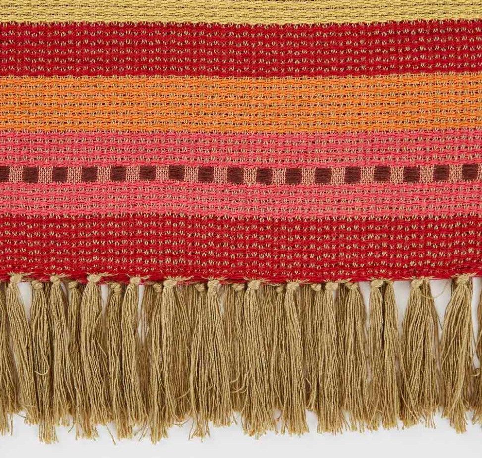 Greige Throw Made From Recycled Plastic Bottles