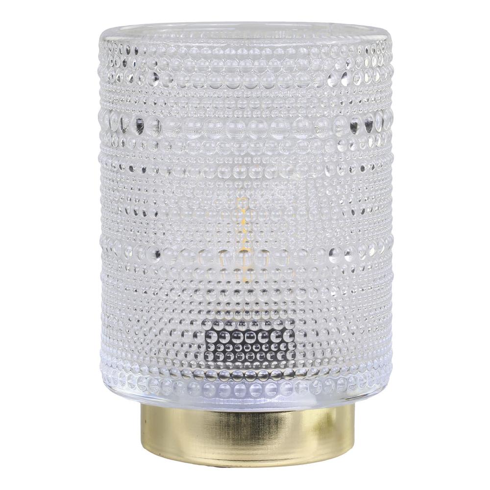 Greige Use Anywhere Lamp - San Francisco - Clear