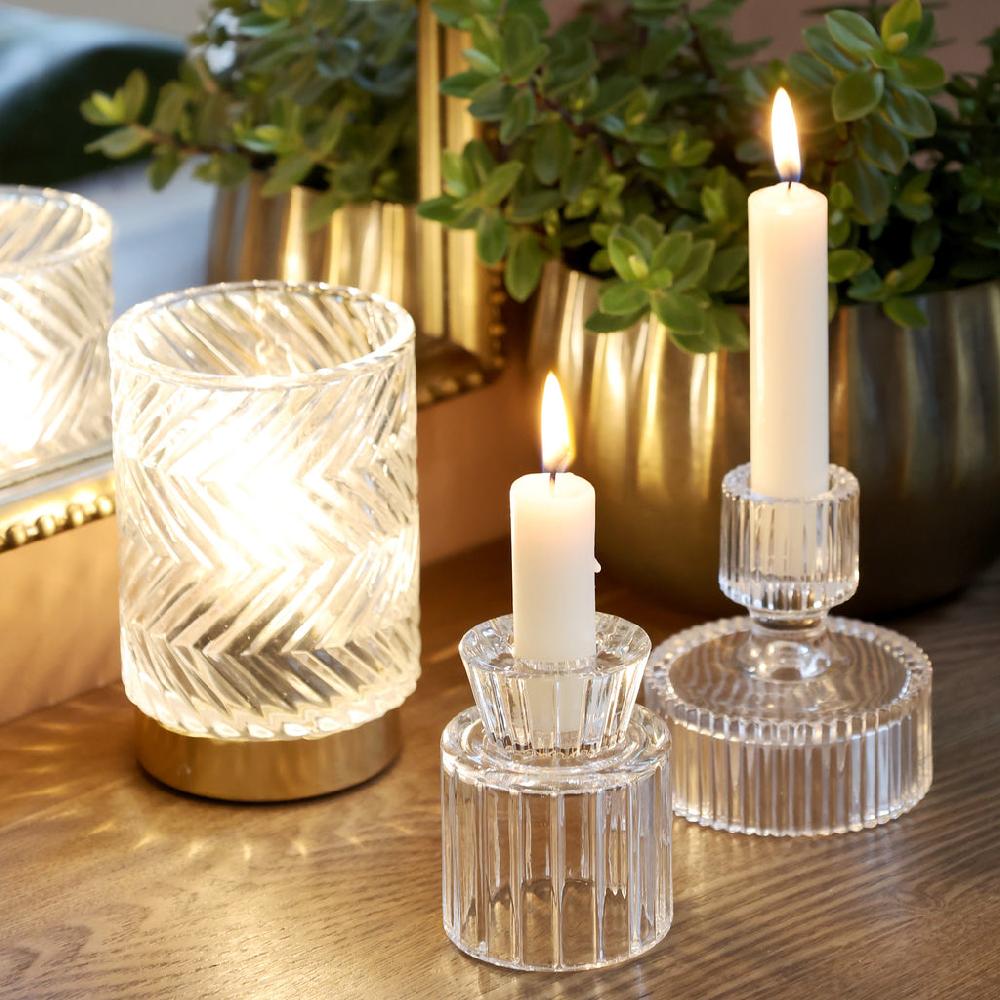 Greige Use Anywhere Lamp - Seattle - Clear