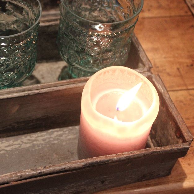 Greige Vintage Loaf Tin - Three Compartments