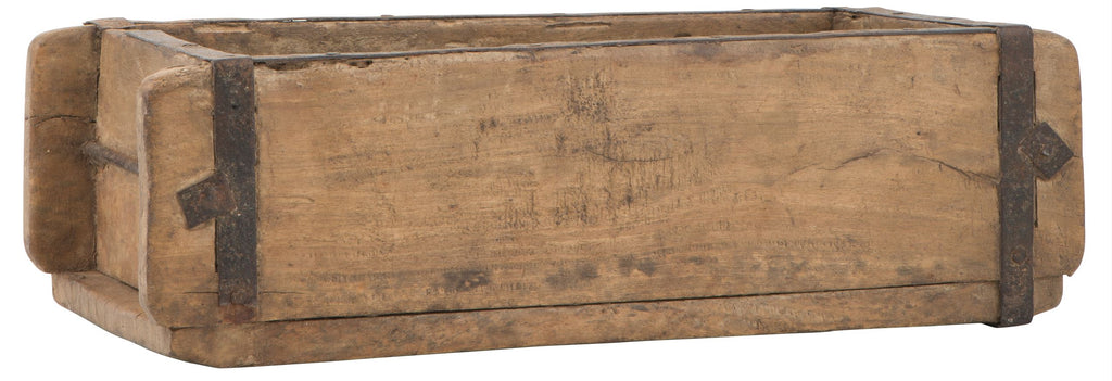 Greige Vintage Wooden Brick Mould - Single