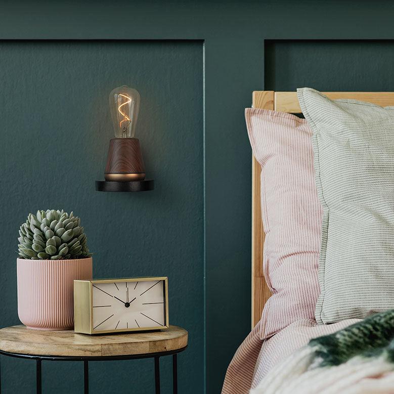 Greige Wall Base For Humble One Light