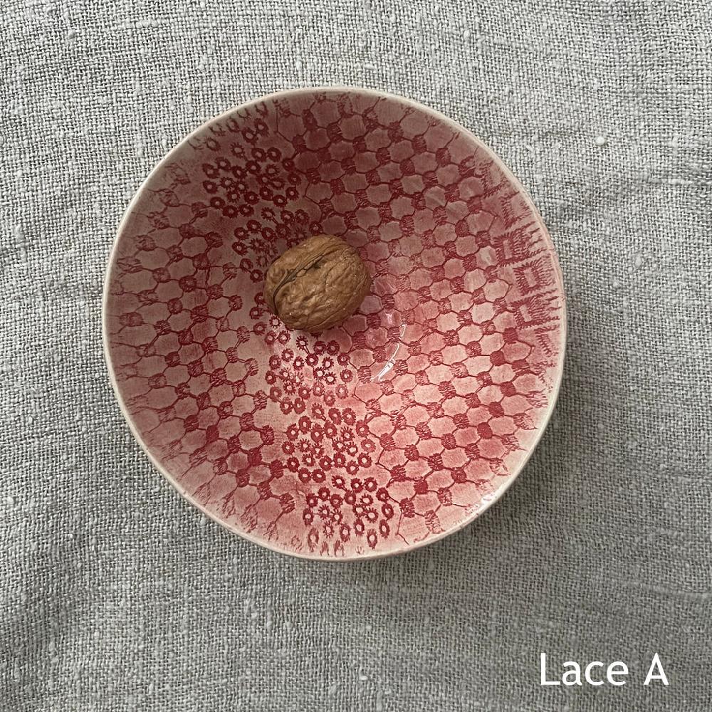 greige Wonki Ware Pudding Bowl - Pimento Lace