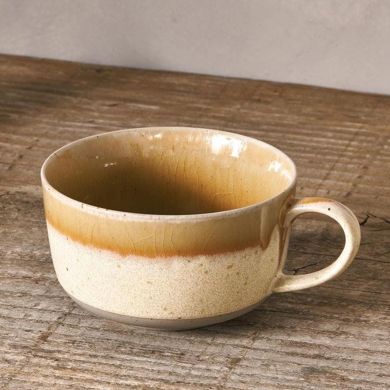 Greige Handmade And Handglazed Mug - Two Size Options