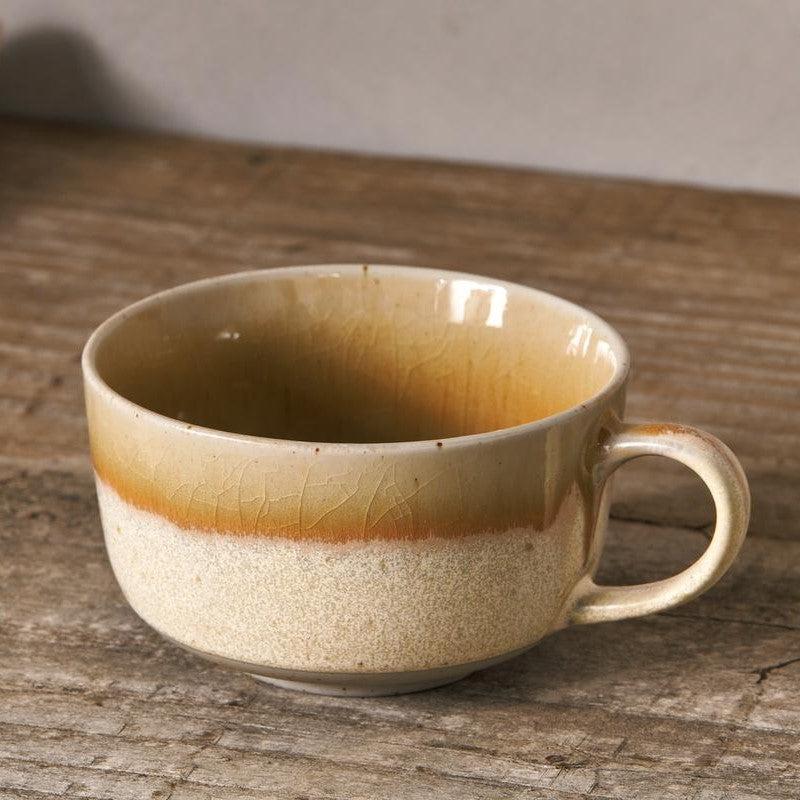 Greige Handmade And Handglazed Mug - Two Size Options