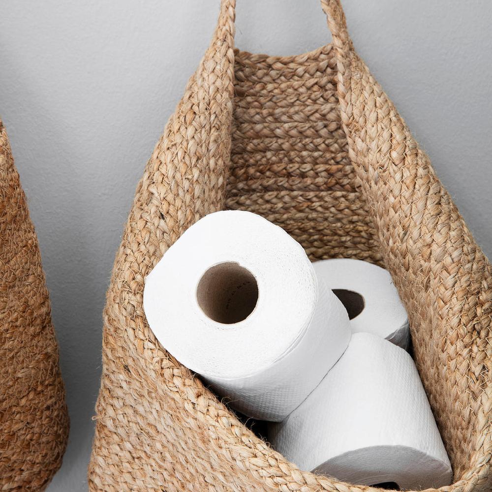 Greige Hemp Storage Basket - Mira - House Doctor Denmark