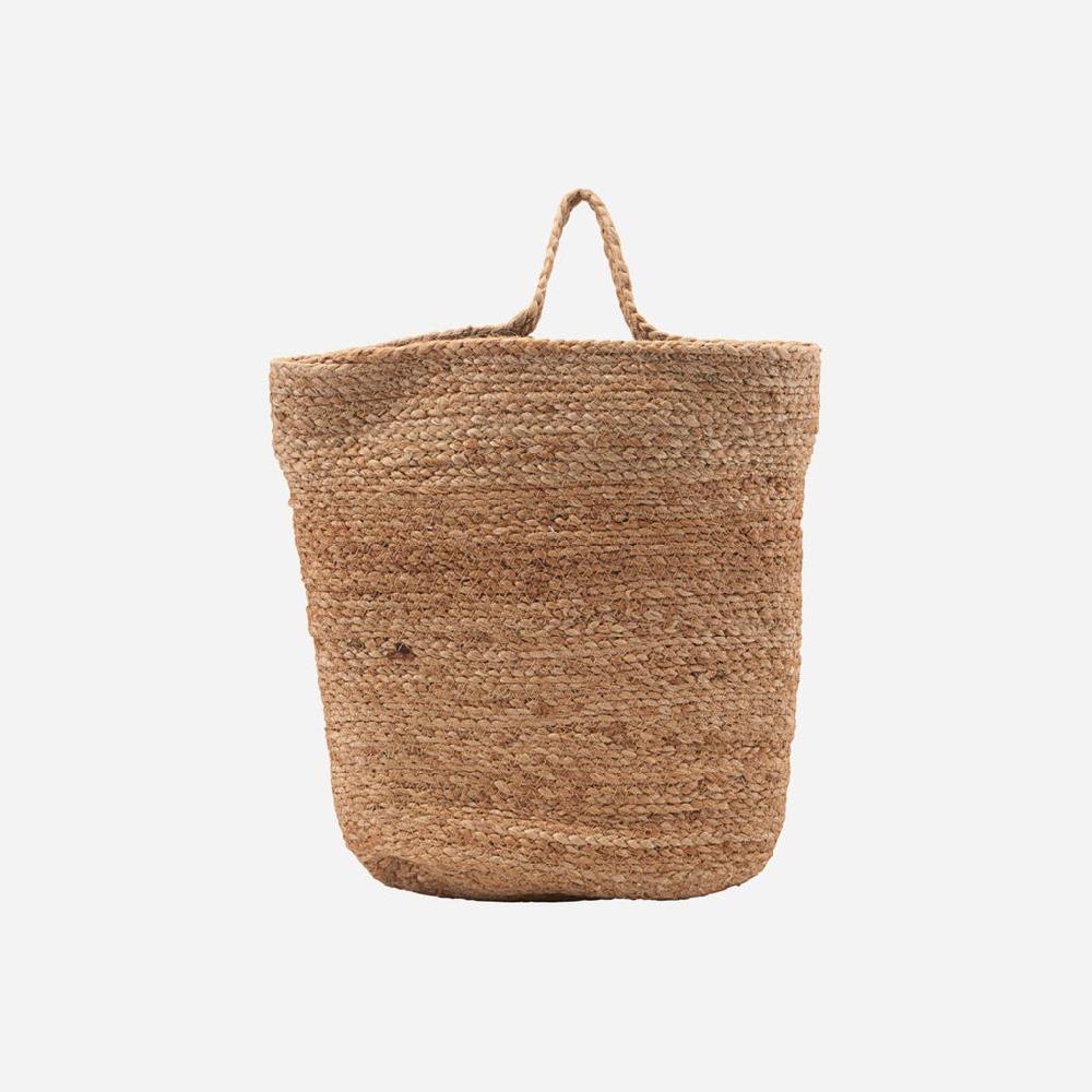 Greige Hemp Storage Basket - Mira - House Doctor Denmark