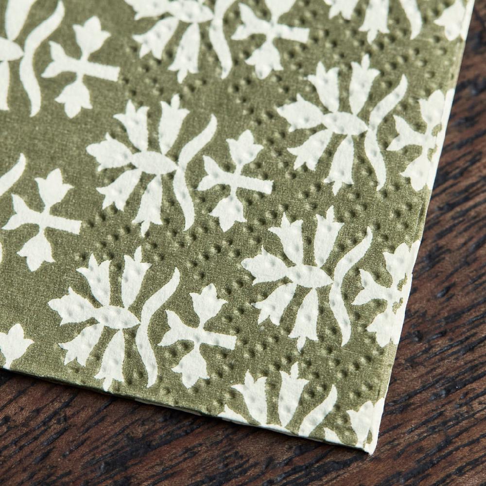 Greige House Doctor Large Paper Napkins - Kape - Two Colours