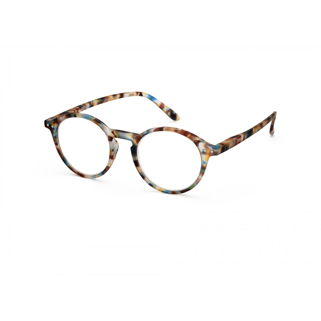 Greige Izipizi Reading Glasses - Style D - Blue Tortoise