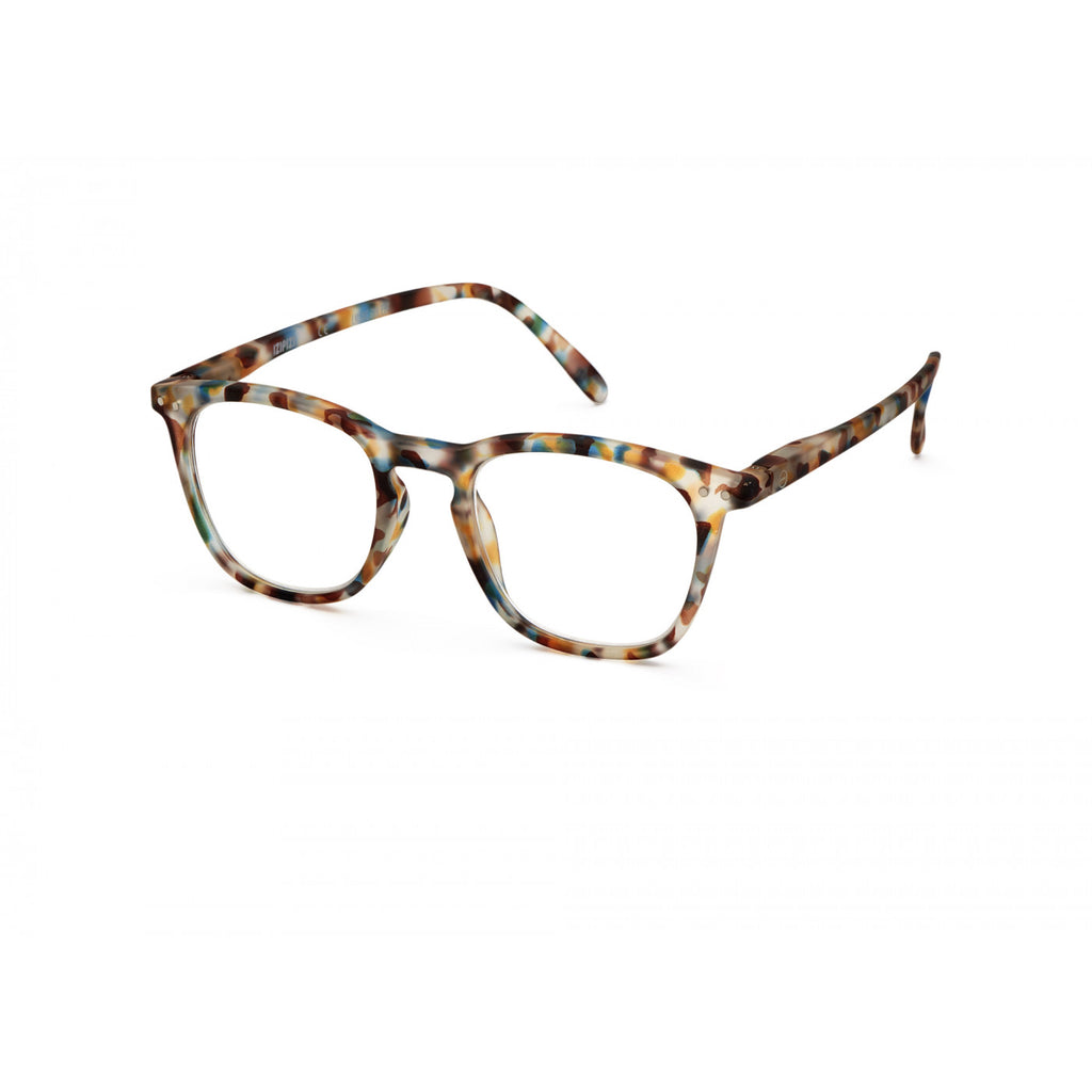 Greige Izipizi Reading Glasses - Style E - Blue Tortoise
